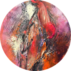 Moon woman iii by Andrea Ehret