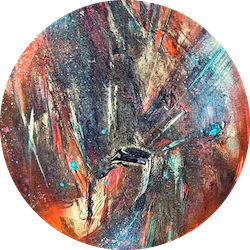 Moon woman iv by Andrea Ehret