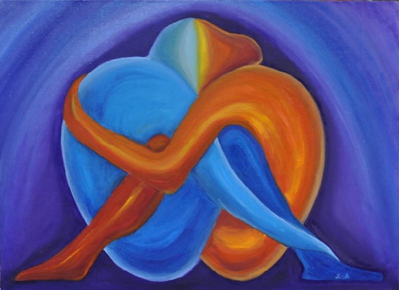 Philia with Energy I Painting 