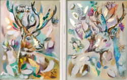 Forest Deer in Bloom